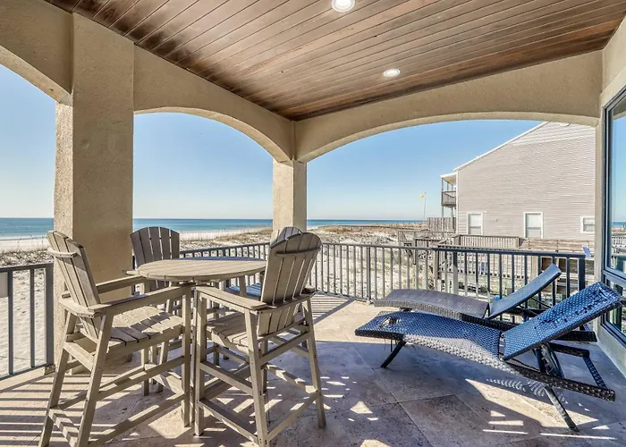 Luxurious Gulf-front W Direct Access Close To Shops & Dining * Gulf Shores